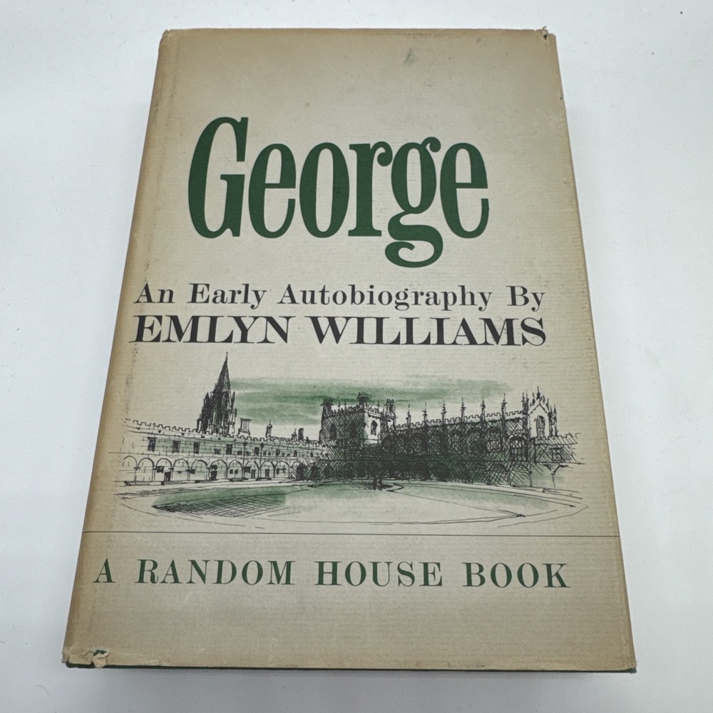George: An Early Autobiography by Emlyn Williams (1961, Book Club, Hardcover)